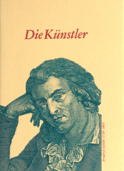 Schiller, Friedrich. Die Künstler