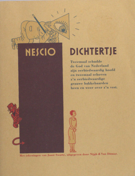 Nescio. Dichtertje.