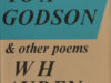 Auden, W.H. Epistle to a godson & other poems.