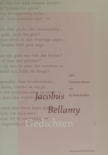 Bellamy, Jacobus. Gedichten.