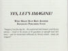 Crombie, John. Yes, let's imagine! What might have been another Kickshaws publishing event.