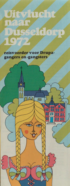 Fuchs, Rudi & W.J. Simons. Uitvlucht naar Dusseldorp, reisvoerder voor Drupagangers en -gangsters naar de vakbeurs.