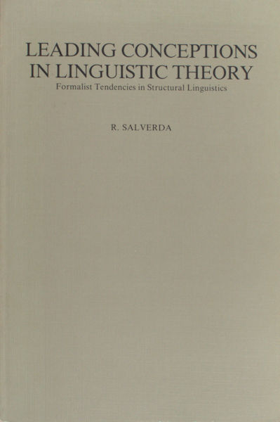 Salverda, R. Leading conceptions in linguistic theory.