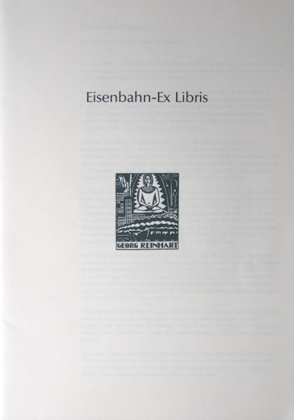 Hausherr-Desponds, Stefan. Eisenbahn-Exlibris.