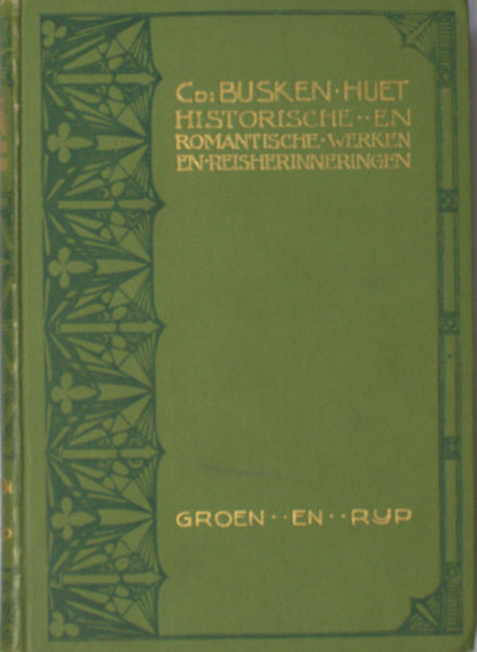 Busken Huet, Cd. Groen en rijp, door Thrasybulus.