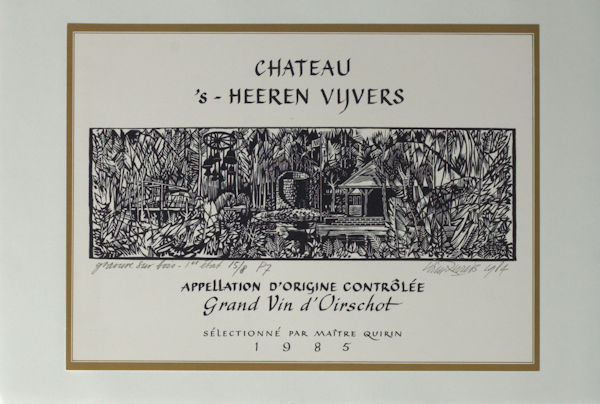 Zwiers, Wim. Chateau 's-Heeren Vijvers.
