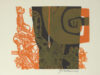 Battermann, Jan. Abstracte compositie met dramatisch realistische elementen.