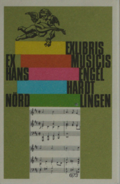 Kuchenbauer, Otto. Exlibris voor Musicis Hans Engelhardt,