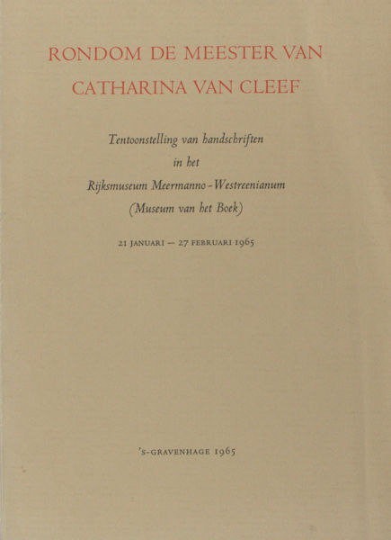Vermeeren, P.J.H. Rondom de meester van Catharina van Cleef.