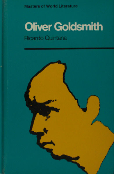 Quintana, Ricardo. Oliver Goldsmith.