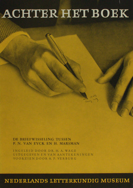 Verburg, A.P. (ed.). De briefwisseling tussen P.N. van Eyck en H. Marsman.