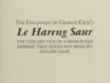 Crombie, John. The Englishing of Charles Cros's Le Hareng Saur. The tangled tale of a French red herring that dared not speak its English name.