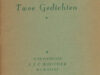 Bruijn, R. de. Twee gedichten.
