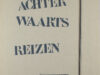 Landsaat, Hans. Achterwaarts reizen.