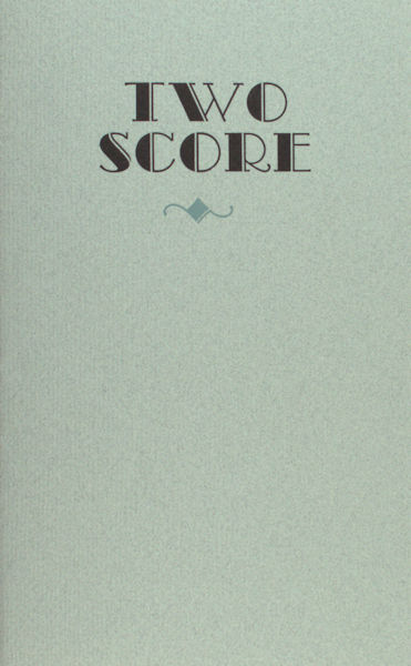 Müller, Peter & Jeannette Smit (samenst.). Two score (and then?). A poetical address on the occasion of the fortieth birthday of Lisa.