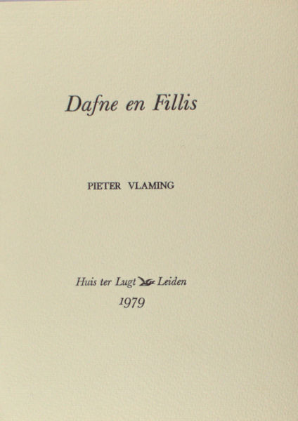 Vlaminck, Pieter. Dafne en Fillis.