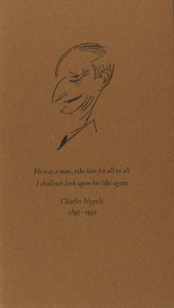 Mayer, F. Charles Nypels (1895-1952).