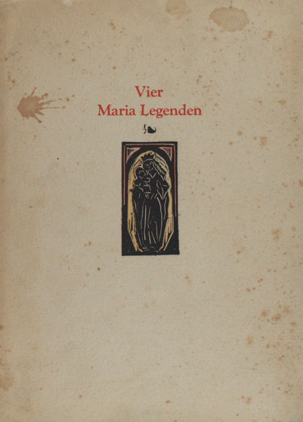 Eikeren, Johan H. van (samenst. onder pseu. A. Nonymus). Vier Maria legenden.