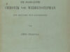 Freitag, Otto. Die sogenannte Chronik von Weihenstephan.