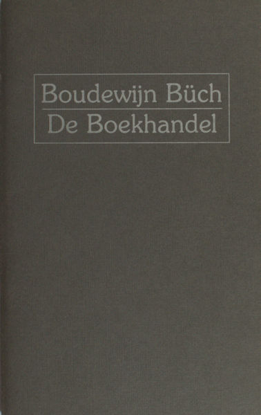 Büch, Boudewijn. De boekhandel.