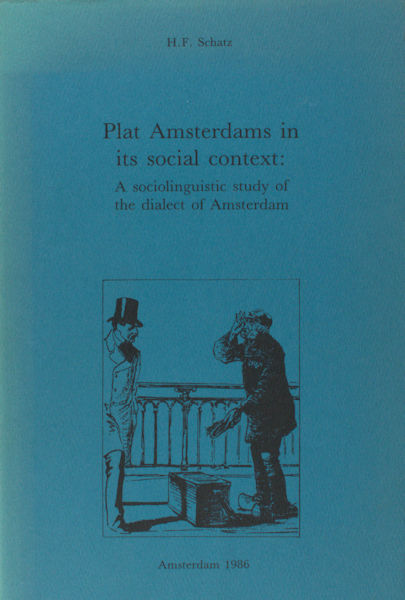 Schatz, H.F. Plat Amsterdams in its social context.
