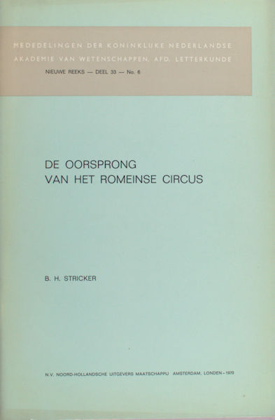 Stricker, B.H. De oorsprong van het romeinse circus.