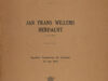 Puyvelde, Leo van & W. van Eeghem. Jan Frans Willems herdacht (1793-1846).