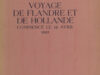 Regnard, Jean-François. Voyage de Flandre et de Hollande, commencé le 26 avril 1681.