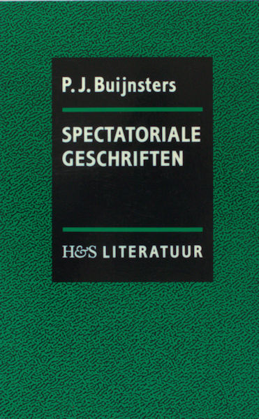 Buijnsters, P.J. Spectatoriale geschriften.