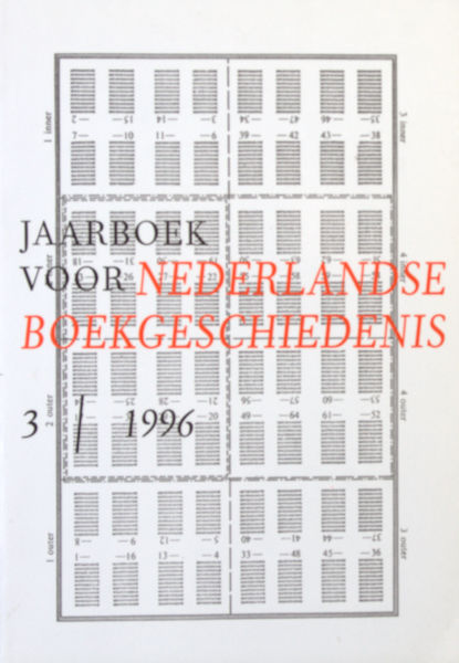 Jaarboek voor Nederlandse Boekgeschiedenis 3/1996.