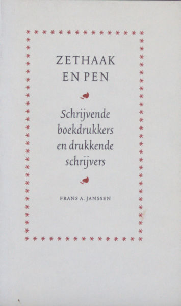Janssen, Frans A. Zethaak en pen.